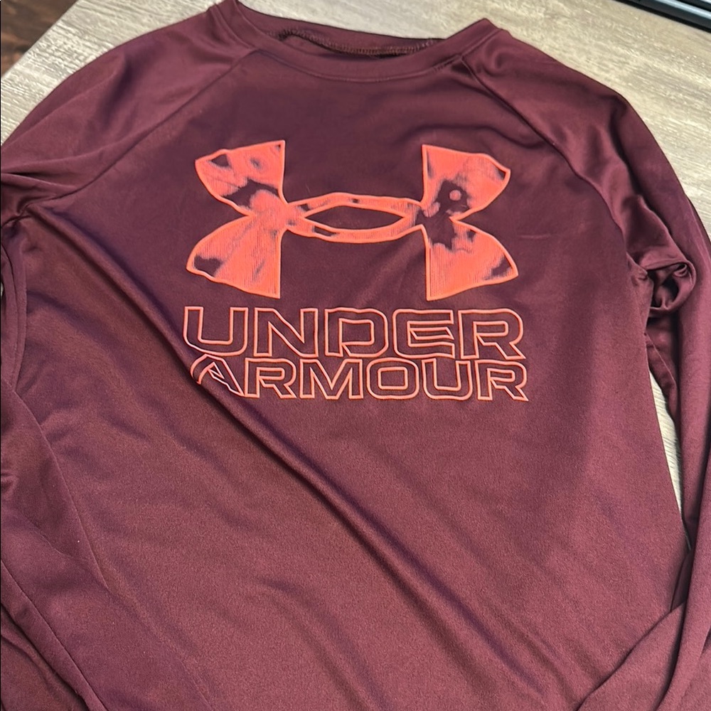 Boys Under Armour long sleeve shirt